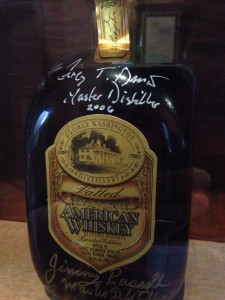 This is a bottle of vatted whisky from George Washington Distillery.